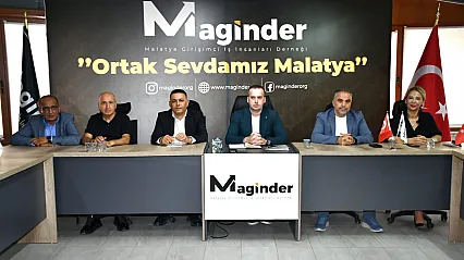 Malatya TSO Seçimleri Öncesi MAGİNDER'de Gündem Yoğun!