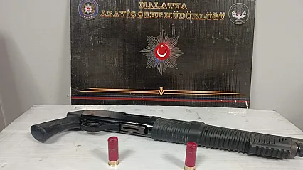 Malatya Yeşilyurt'ta Silahlı Kavga Şüphelisi Ruhsatsız Tüfekle Yakalandı!