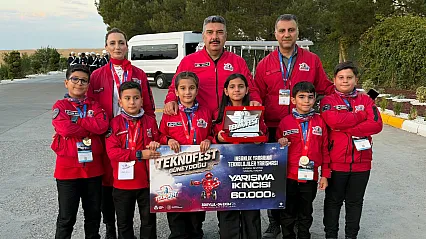 Malatyalı Öğrencilerden TEKNOFEST'te Türkiye İkinciliği