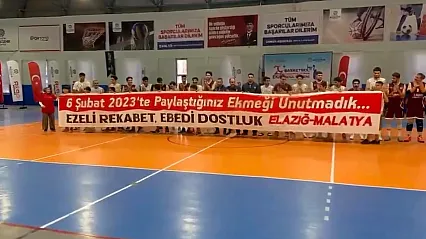 Malatyalı Sporculardan Elazığ'a Hafızalara Kazınacak Teşekkür!
