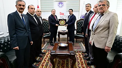 Mustafa Destici'den Battalgazi Belediyesi'ne Ziyaret!