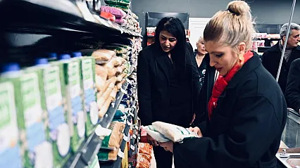 Malatya'da Bu Markette Boykot Listesine Yer Yok! Ölmeztoprak'tan Ziyaret