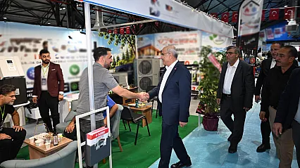 Sami Er, Malatya Tarım Fuarında Stantları Gezdi