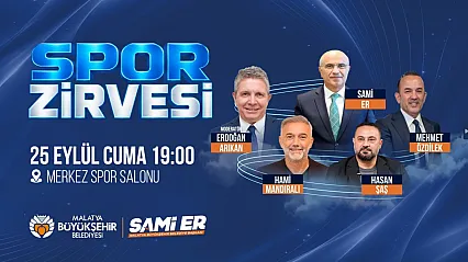 Sporun Yıldızları Malatya'da Buluşuyor!