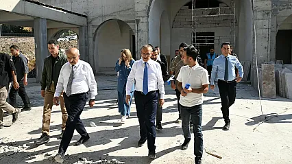 Vali Yavuz Doğanyol'da! Deprem Konutları Ve Yatırımları İnceledi