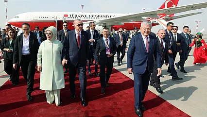Bişkek'te Yoğun Diploması Trafiği