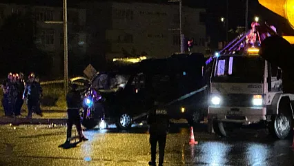 Kapadokya Tur Minibüsü Devrildi! 1 Ölü, 10 Yaralı