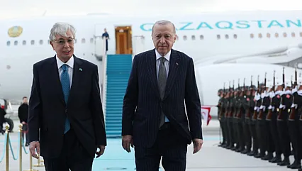 Kazakistan Cumhurbaşkanı Tokayev Türkiye'de!
