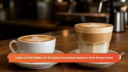 Latte mi Flat White mı? İki Kahve Arasındaki Şaşırtıcı Fark Ortaya Çıktı!