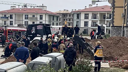 Manisa'da Altyapı Çalışmasında 1 İşçi Toprak Altında Kaldı!