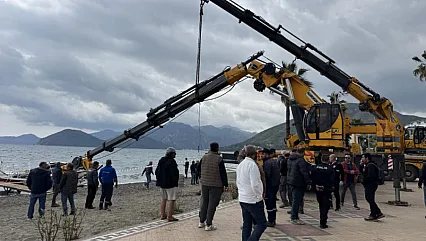 Marmaris'te Vinç Faciası! 21 Yaşındaki Genç İşçi Kurtarılamadı