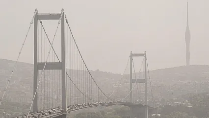 Sahra'dan Gelen Toz Bulutları İstanbul'u Esir Aldı!