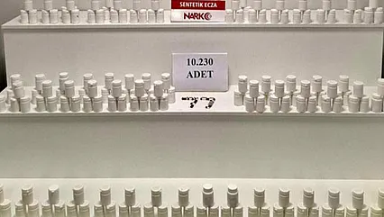 Yalova'da Uyuşturucu Operasyonu! 10 Bin Hap Ele Geçirildi