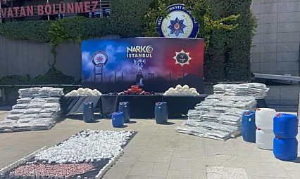 4 İlde Dev Narkotik Operasyonu! 1 Tondan Fazla Uyuşturucu Ele Geçirildi