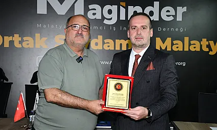 Deprem Sonrası Malatya'da Ortak Akıl: Karademir'e İlk Onur Ödülü