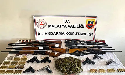 Malatya'da Operasyon Jandarma Suç Şebekelerine Göz Açtırmadı!