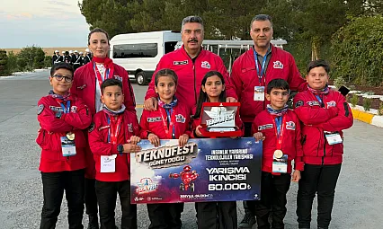 Malatyalı Öğrencilerden TEKNOFEST'te Türkiye İkinciliği