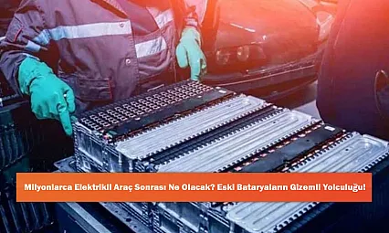 Milyonlarca Elektrikli Araç Sonrası Ne Olacak? Eski Bataryaların Gizemli Yolculuğu!