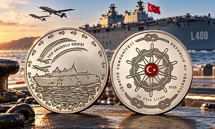 TCG Anadolu İçin Özel Hatıra Parası Çıktı!