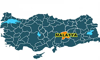Valilerin Memleket Haritası Açıklandı1 Malatya'dan 3 İsim Görev Başında