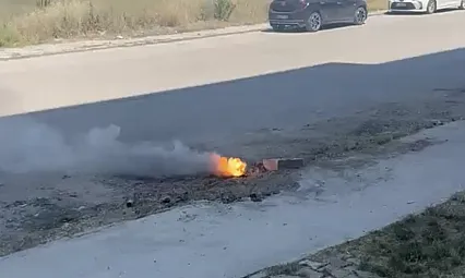 Malatya'da Elektrik Hattı Alarmı! Sokak Çift Yönlü Kapatıldı