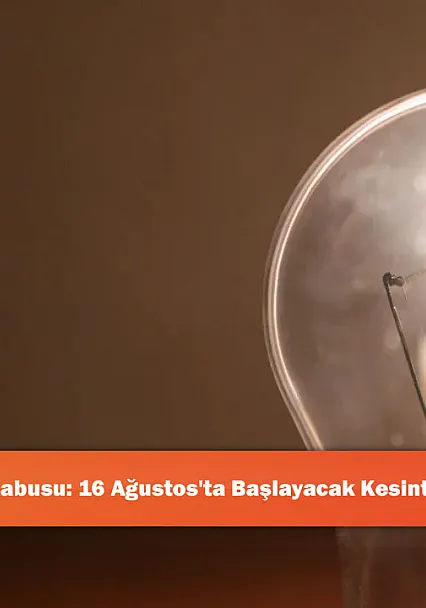 Bingöl'de Elektrik Kabusu: 16 Ağustos'ta Başlayacak Kesinti Günlerce Sürecek!