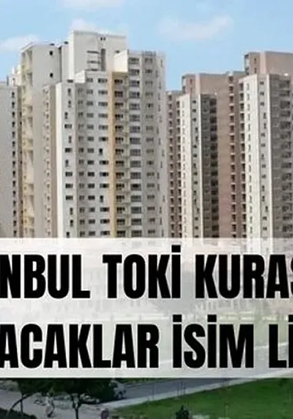 İstanbul Sosyal Konut Projesinde Büyük Kura Heyecanı Başladı