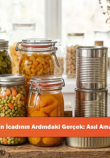 Konservelerin İcadının Ardındaki Gerçek: Asıl Amaç Şaşırtıyor!