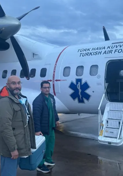 TSK'dan Hayat Kurtaran Operasyon: Ambulans Uçak Zamanla Yarıştı!