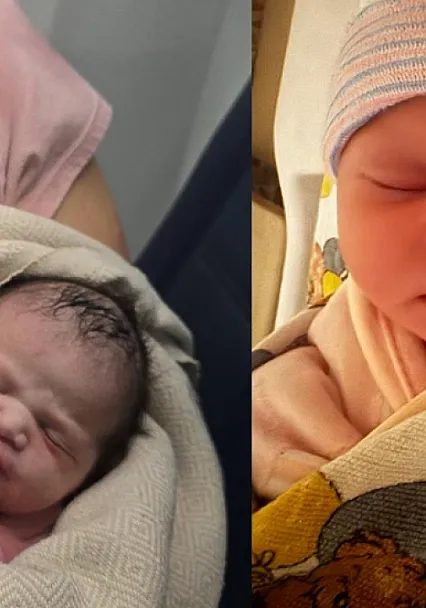 Uçak İnişe Geçerken Mucize! 2,5 Kiloluk Bebek Havada Dünyaya Geldi