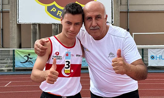 Milli atlet Muhammet Eren Uysal'dan altın madalya