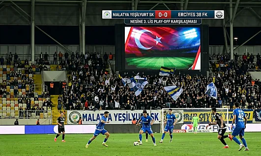 Nesine 3. Lig'de Play-Off Heyecanı! Malatya Yeşilyurt SK Sahaya Çıkıyor
