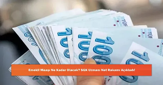 Emekli Maaşı Ne Kadar Olacak? SGK Uzmanı Net Rakamı Açıkladı!