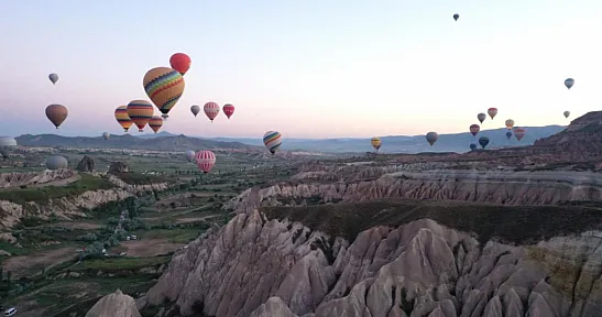 Türkiye'de Balon Turizmine Yoğun İlgi! İlk Yarıda 308 Bin Kişi Uçtu