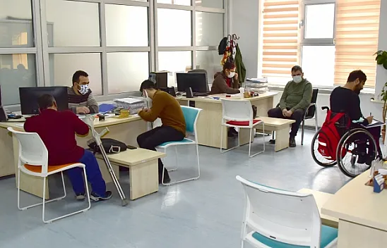 E-KPSS Kurslarına devam eden 500 engelli kamuda istihdam edildi