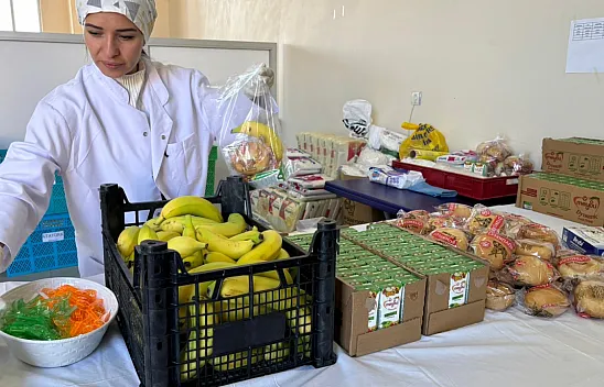 Arguvan'da Köy Okullarına Kahvaltı Desteği