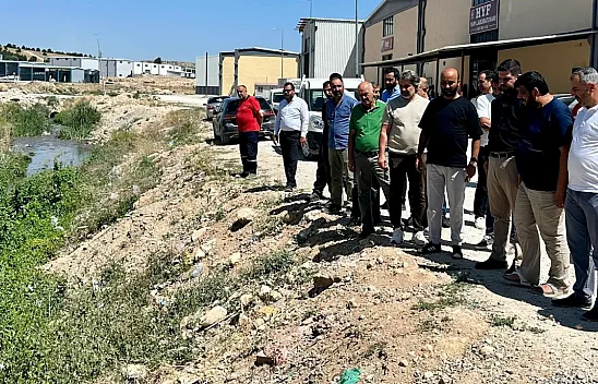 Babuktu Sanayi Sitesi'nde altyapı sorunları masaya yatırıldı