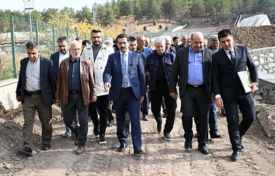 Başkan Taşkın ve Teşkilat Tamamlanan Projeleri Yerinde İnceledi