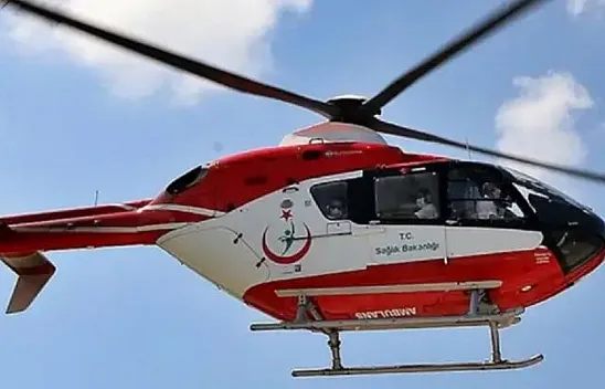 Darende'de Kalp Krizi! Helikopterle Nakil Gerçekleşti
