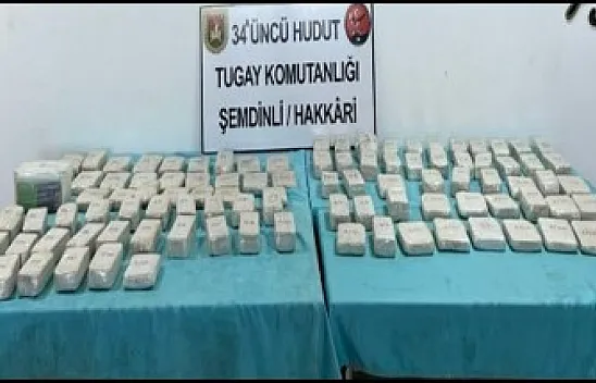 Hudut Hatlarında Uyuşturucu Operasyonu