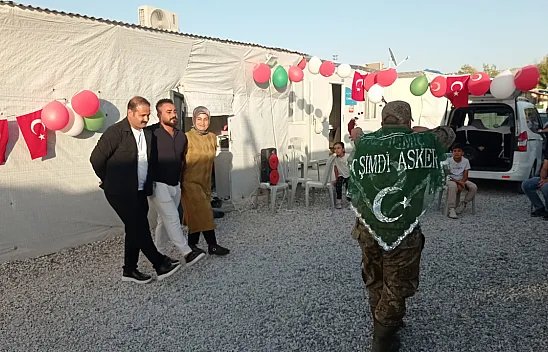 Malatya'da Down Sendromlu Genç İçin Asker Kınası