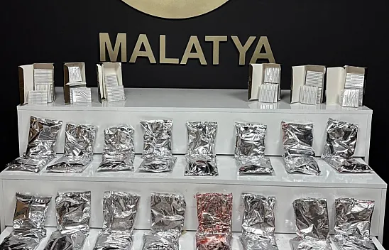Malatya'da eş zamanlı kaçakçılık operasyonu