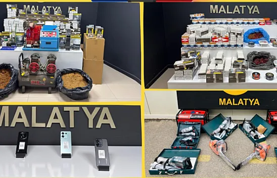 Malatya'da Kaçakçılık Operasyonu: 10 Gözaltı