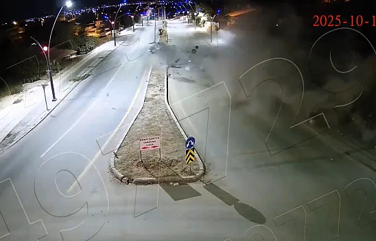 Malatya'da Trafik Kazaları KGYS Kameralarına Yansıdı