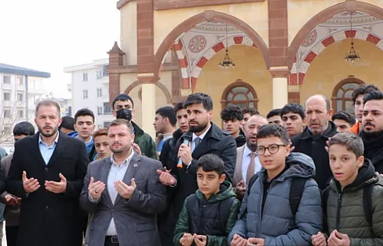 Malatya ve Kilis'te Gazze Protestosu