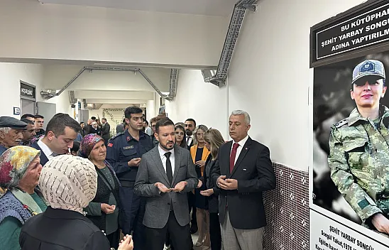 Malatya Yazıhan'da Şehit Komutana Vefa Kütüphanesi