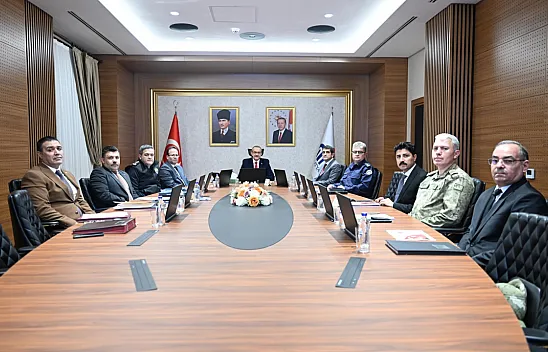 Vali Yavuz Başkanlığında Kritik Asayiş Başlıkları Değerlendirildi