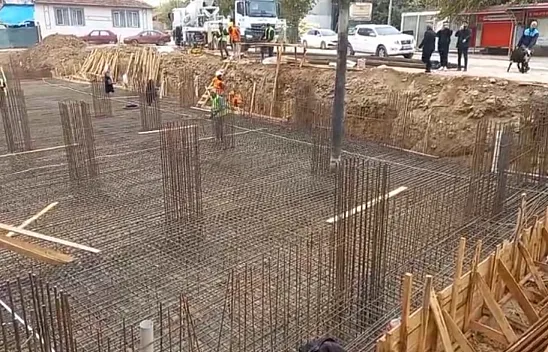 Dilek Mahallesi'nin Yeni Camisinin Temeli Atıldı