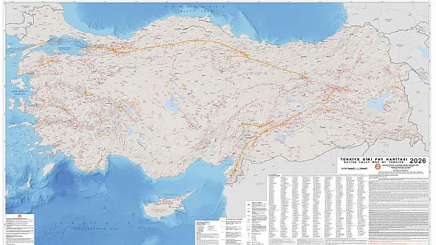13 Yıl Sonra Güncellenen Harita Dikkat Çekti! Türkiye'de Diri Fay Sayısı 700'e Yükseldi