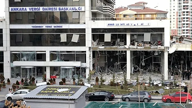 Ankara Vergi Dairesi'ndeki patlamaya ilişkin yeni gelişme